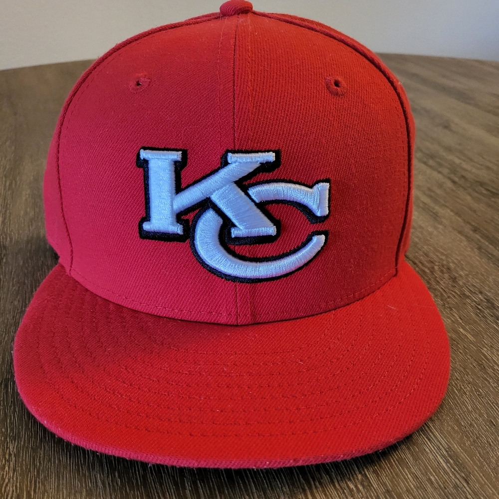 New Era Red Fitted Cap
